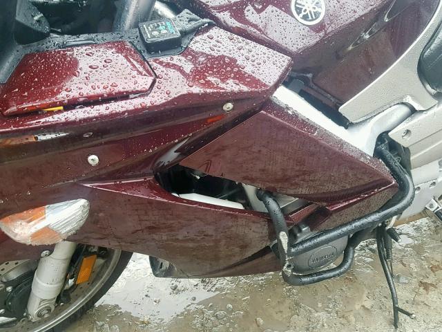 JYARP15E57A002128 - 2007 YAMAHA FJR1300 MAROON photo 7