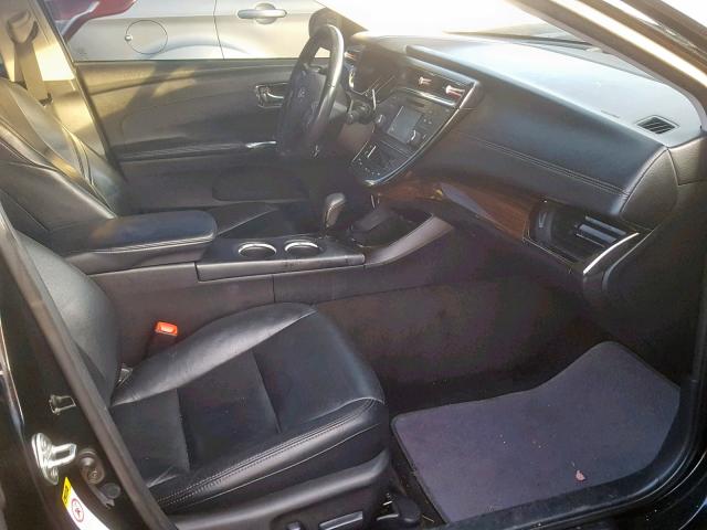 4T1BK1EB0EU098011 - 2014 TOYOTA AVALON BAS Noir photo 5