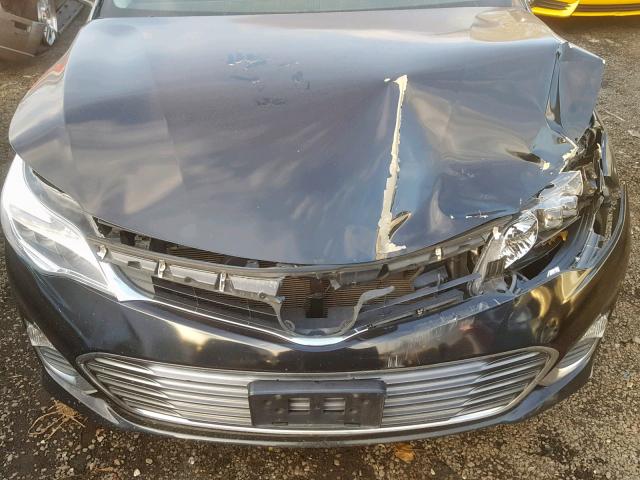 4T1BK1EB0EU098011 - 2014 TOYOTA AVALON BAS Noir photo 7