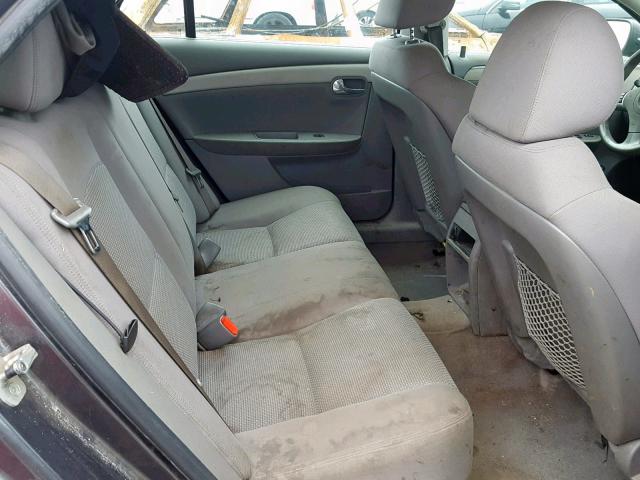 1G1ZB5EB0A4116472 - 2010 CHEVROLET MALIBU LS SILVER photo 6