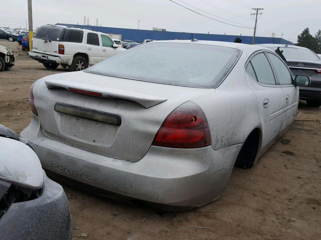 2G2WP552961144709 - 2006 PONTIAC GRAND PRIX SILVER photo 4