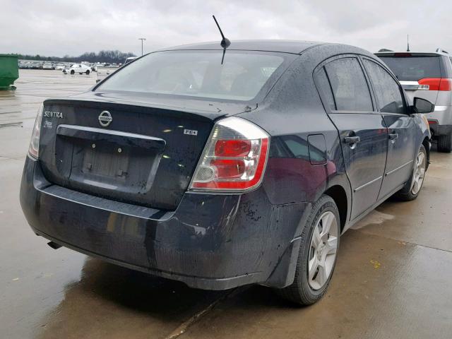 3N1AB61E99L649049 - 2009 NISSAN SENTRA 2.0 BLACK photo 4