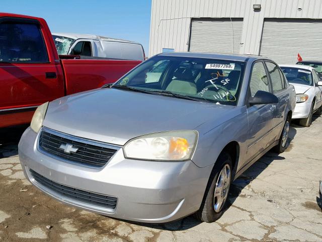 1G1ZS51F46F268002 - 2006 CHEVROLET MALIBU LS 银色 照片 2