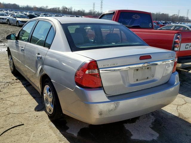 1G1ZS51F46F268002 - 2006 CHEVROLET MALIBU LS 银色 照片 3