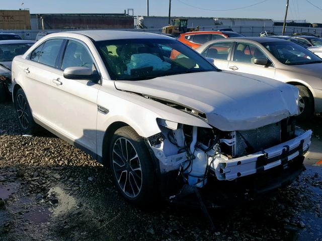 1FAHP2E83JG113562 - 2018 FORD TAURUS SEL WHITE photo 1