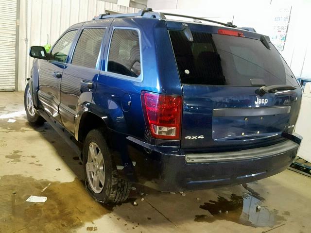 1J4HR48N45C703052 - 2005 JEEP GRAND CHER BLUE photo 3