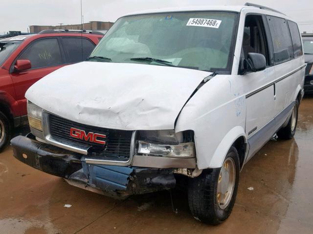 1GKDM19W0WB534491 - 1998 GMC SAFARI XT WHITE photo 2