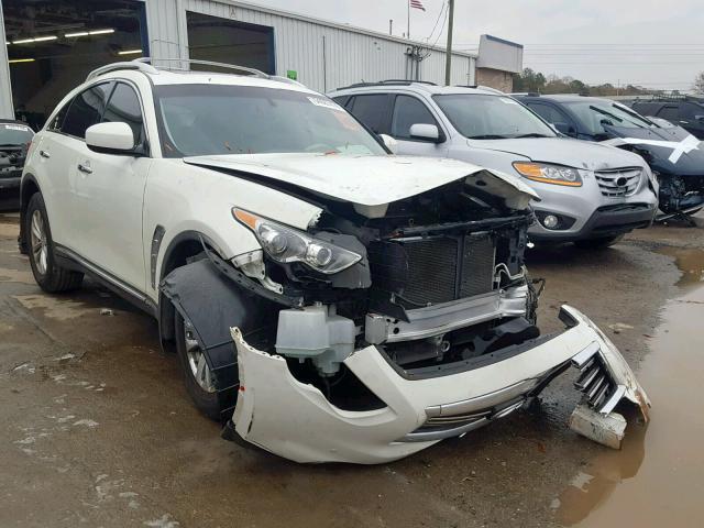 JN8AS1MU2CM122670 - 2012 INFINITI FX35 WHITE photo 1