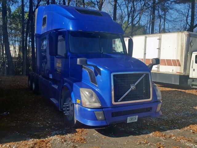 4V4NC9TG9CN545491 - 2012 VOLVO VN VNL BLUE photo 1