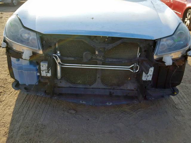 JN1CY0ARXAM961690 - 2010 INFINITI M35 BASE WHITE photo 9