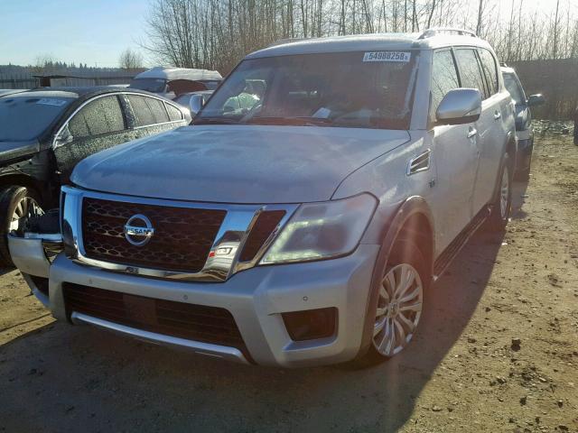 JN8AY2NC9H9506160 - 2017 NISSAN ARMADA SV TAN photo 2