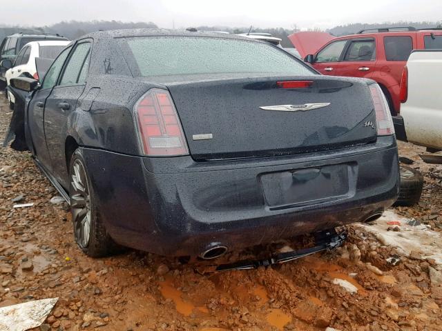 2C3CCADT1DH743609 - 2013 CHRYSLER 300C VARVA BLACK photo 3