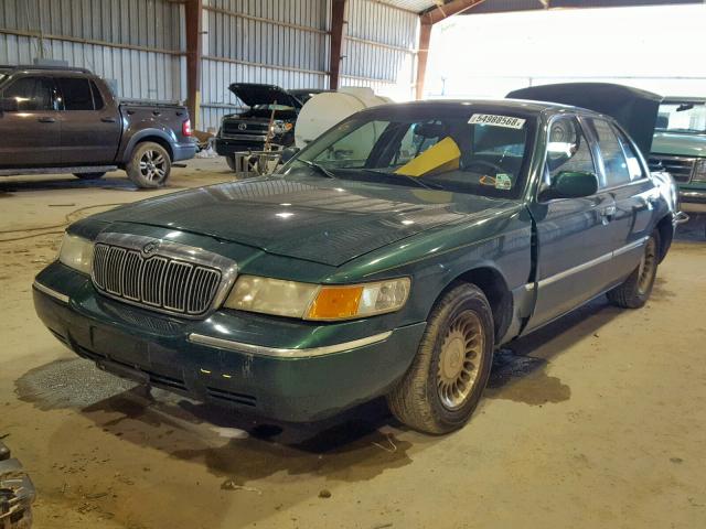 2MEFM75WX1X686571 - 2001 MERCURY GRAND MARQ GREEN photo 2