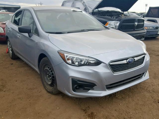 4S3GKAA62J3608393 - 2018 SUBARU IMPREZA SILVER photo 1