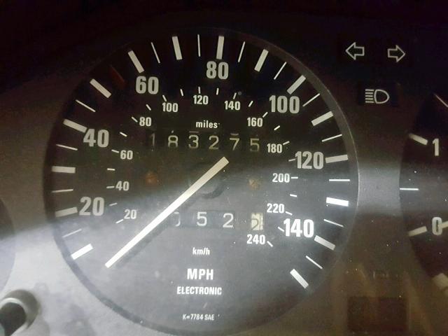 WBAAB5409H9803349 - 1987 BMW 325 BASE BLACK photo 8