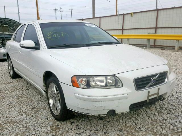 YV1RS592772646356 - 2007 VOLVO S60 2.5T WHITE photo 1