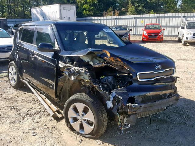 KNDJN2A2XE7065910 - 2014 KIA SOUL BLACK photo 1