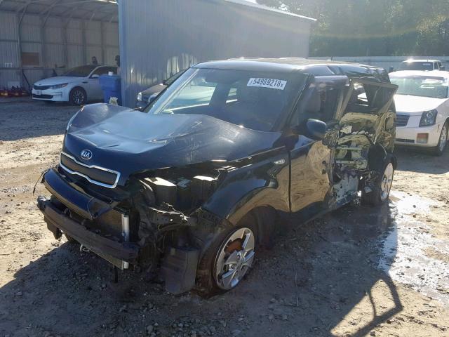 KNDJN2A2XE7065910 - 2014 KIA SOUL BLACK photo 2