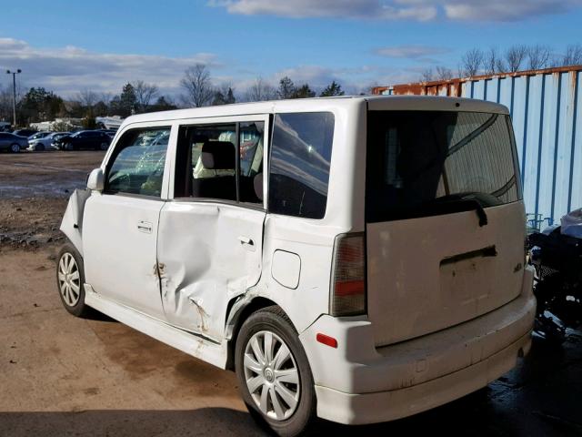 JTLKT324254027531 - 2005 TOYOTA SCION XB Ақ фото 3