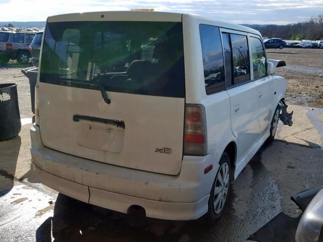JTLKT324254027531 - 2005 TOYOTA SCION XB Ақ фото 4