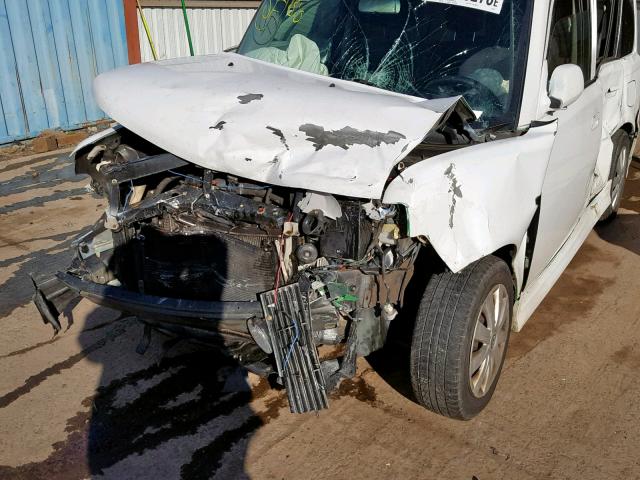 JTLKT324254027531 - 2005 TOYOTA SCION XB Ақ фото 9