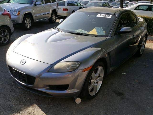 JM1FE173270210269 - 2007 MAZDA RX8 GRAY photo 2