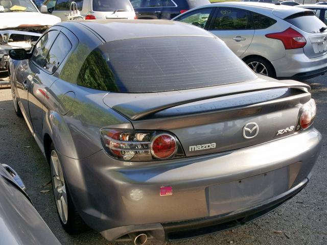 JM1FE173270210269 - 2007 MAZDA RX8 GRAY photo 3