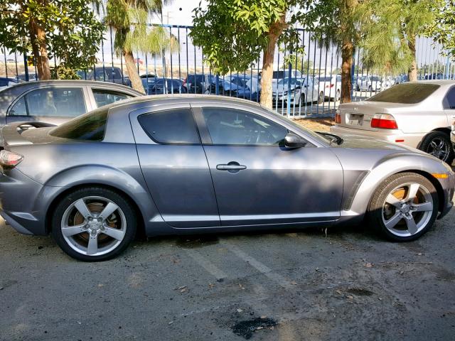 JM1FE173270210269 - 2007 MAZDA RX8 GRAY photo 9