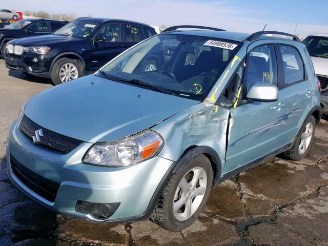 JS2YB413996204051 - 2009 SUZUKI SX4 TECHNO TEAL photo 2