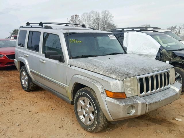 1J8HG58N26C139056 - 2006 JEEP COMMANDER SILVER photo 1