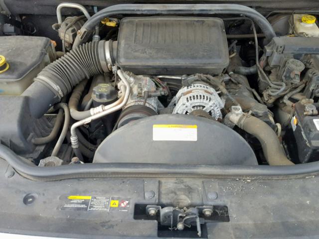 1J8HG58N26C139056 - 2006 JEEP COMMANDER SILVER photo 7