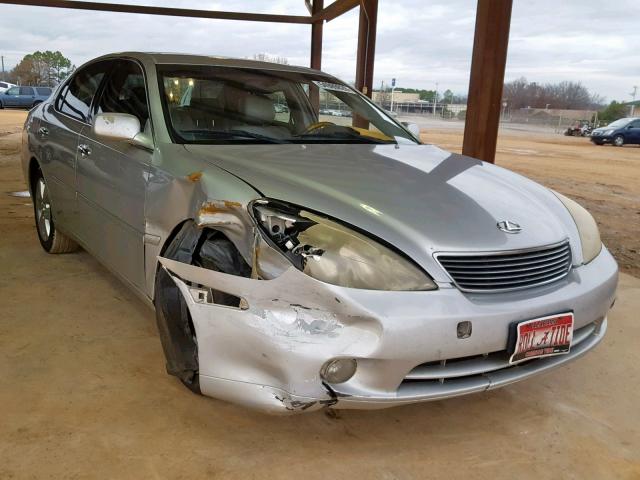 JTHBA30G955055771 - 2005 LEXUS ES 330 SILVER photo 1