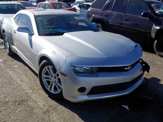 2G1FA1E33E9172884 - 2014 CHEVROLET CAMARO LS SILVER photo 1