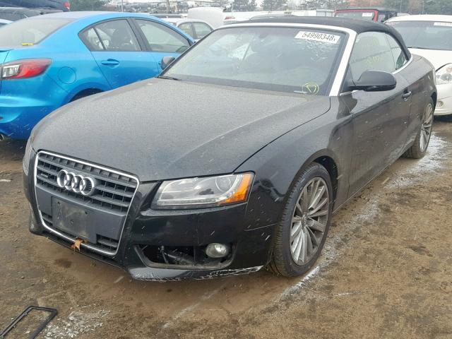 WAUVFAFH3AN009140 - 2010 AUDI A5 PRESTIG BLACK photo 2