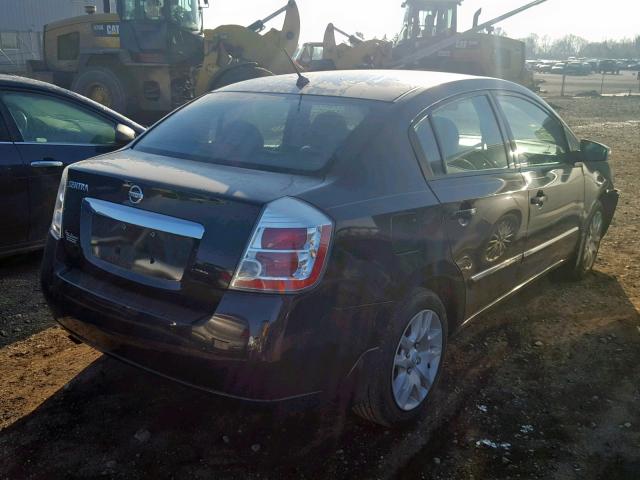 3N1AB6AP7AL676790 - 2010 NISSAN SENTRA 2.0 BLACK photo 4