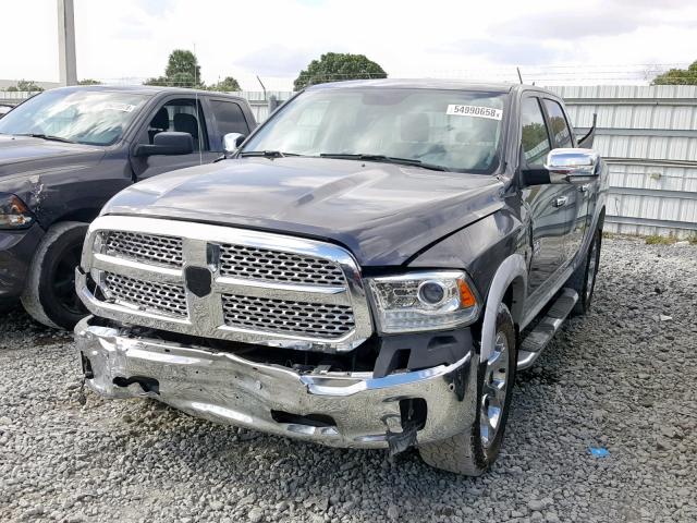 1C6RR7NT0HS617950 - 2017 RAM 1500 LARAM CHARCOAL photo 2