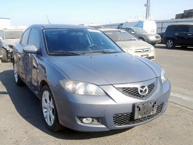 JM1BK32G681141594 - 2008 MAZDA 3 I CHARCOAL photo 1