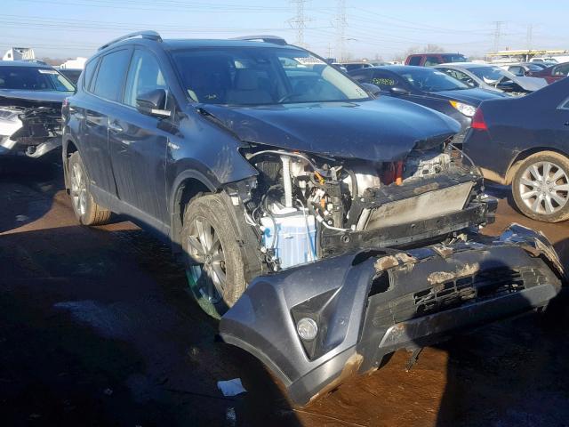 JTMDJREV1HD060798 - 2017 TOYOTA RAV4 HV LI GRAY photo 1