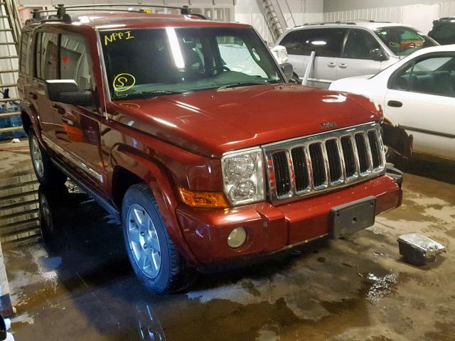 1J8HG58P97C621770 - 2007 JEEP COMMANDER Qırmızı foto 1