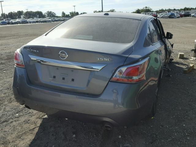 1N4BL3AP8FC598056 - 2015 NISSAN ALTIMA 3.5 GRAY photo 4