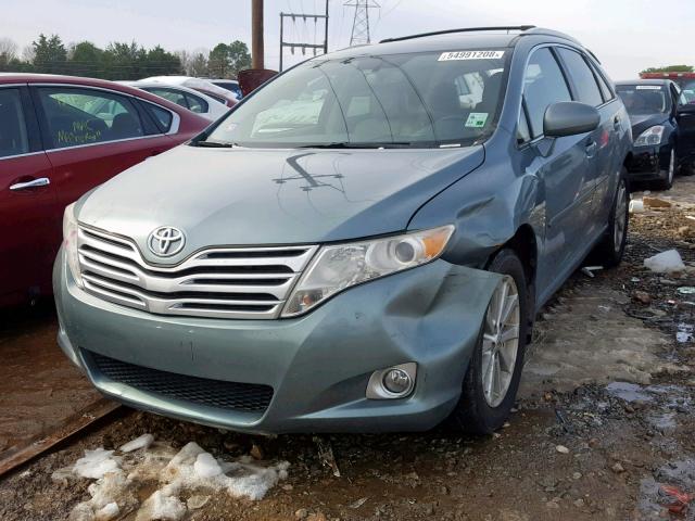 4T3ZE11A59U006780 - 2009 TOYOTA VENZA BASE BLUE photo 2