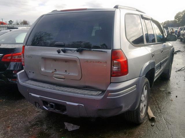 4NUDT13S642103627 - 2004 ISUZU ASCENDER S 银色 照片 4