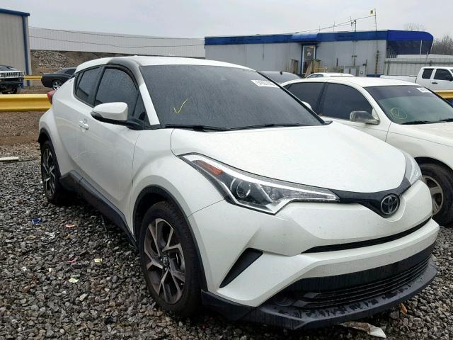 NMTKHMBX4JR039450 - 2018 TOYOTA C-HR XLE WHITE photo 1