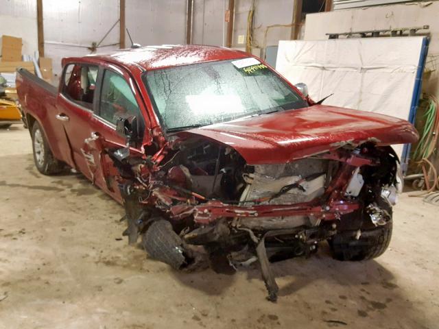 1GCGTCEN9J1120919 - 2018 CHEVROLET COLORADO L MAROON photo 1
