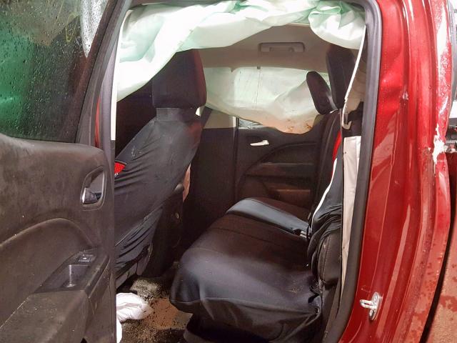 1GCGTCEN9J1120919 - 2018 CHEVROLET COLORADO L MAROON photo 6