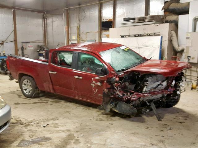 1GCGTCEN9J1120919 - 2018 CHEVROLET COLORADO L MAROON photo 9