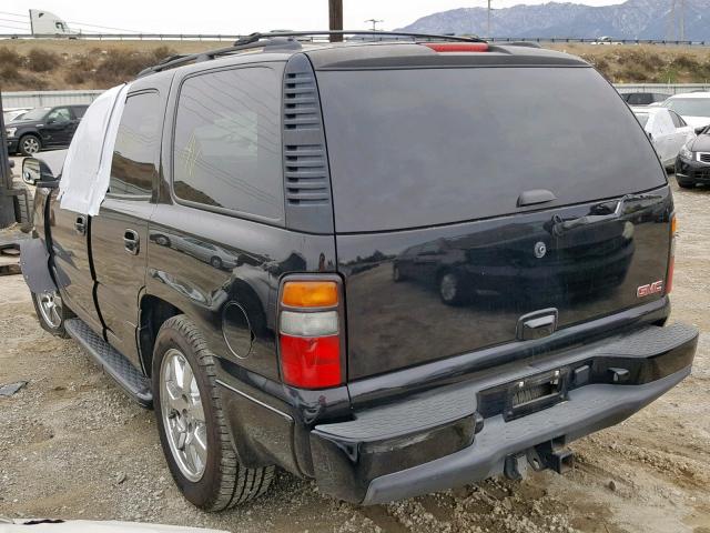 1GKEK63U66J111905 - 2006 GMC YUKON DENA BLACK photo 3