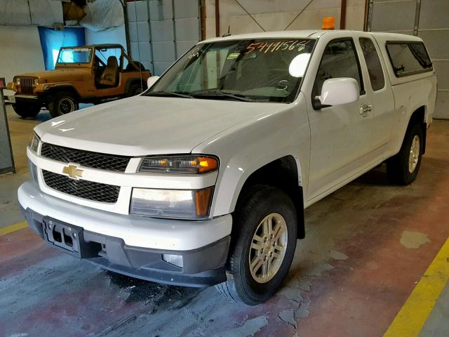 1GCJTCFE8C8110025 - 2012 CHEVROLET COLORADO L WHITE photo 2