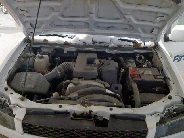 1GCJTCFE8C8110025 - 2012 CHEVROLET COLORADO L WHITE photo 7