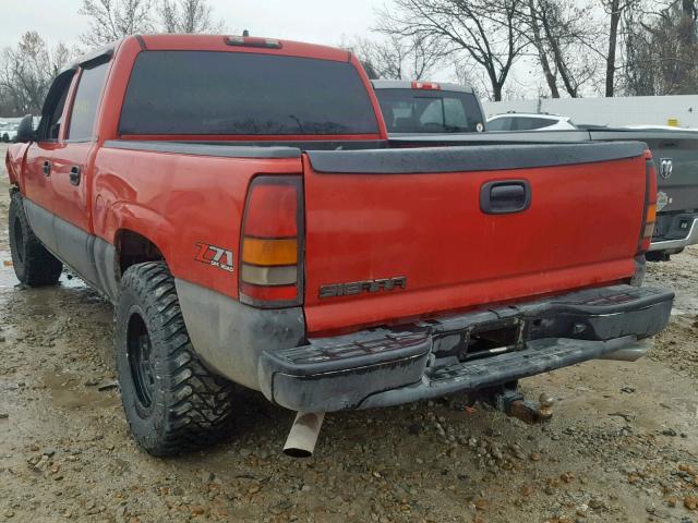 2GTEK13ZX61265974 - 2006 GMC NEW SIERRA RED photo 3